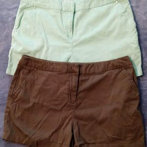 Women's Size 12/P Khaki Shorts